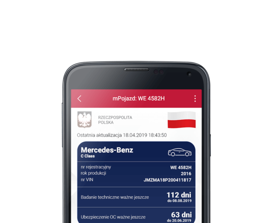 aplikacja mPojazd